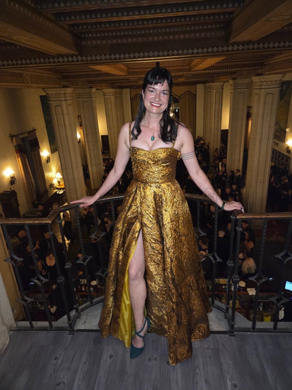 Teuta Matoshi Autumn Leaves Gown 0/2